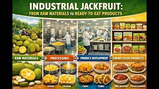 Mass Jackfruit Production: From Raw Materials to Ready-to-Eat Products (Full Scale)