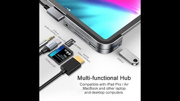 The PERFECT hub for the iPad Pro | Baseus USB HUB | Bolt Hub | iPad Pro 2021 USB Hub | Macbook M1 |