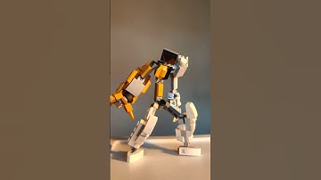 Another Mech Combination!?...  #lego #robot #combo #actionfigure #new #build #trending #mini #ai