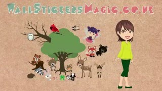 Repositionableinstructions To Apply Peel Stick Fabric Wall Stickerdecal.