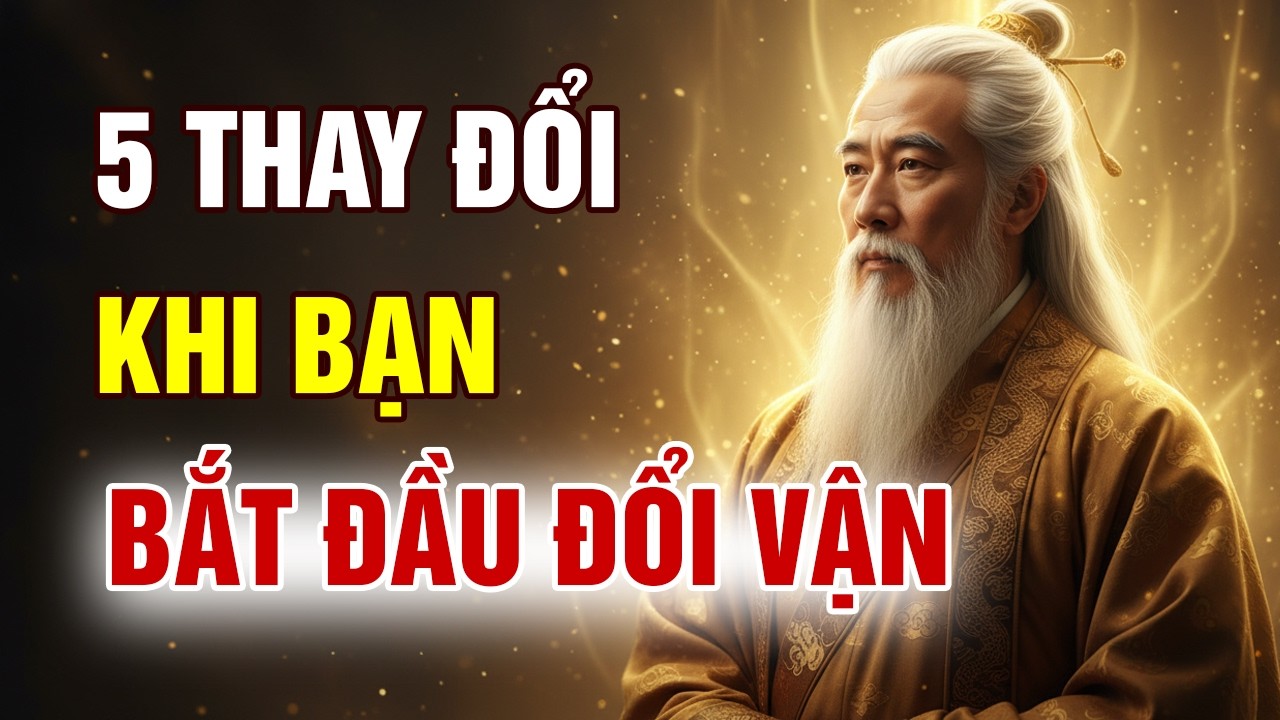 Khi một người bắt đầu đổi vận, họ thường có 5 thay đổi âm thầm | VẬN MỆNH NHÂN SINH