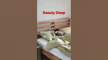 😴✨Unlock the Secret to Glowing Skin –The Power of Beauty Sleep! #mindfullnes #BeautyHacks #skincare