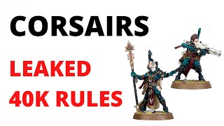 Warhammer 40K: Aeldari Corsairs Are By Far The Coolest Part Of The New  Codex - Bell of Lost Souls