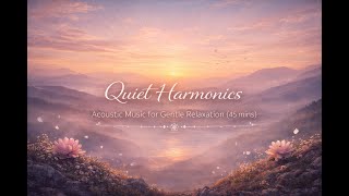 Quiet Harmonics | Acoustic Music for Gentle Relaxation