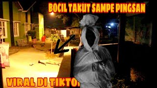 PRANK POCONG PART 2 - NGAKAK!! BOCIL Sampe PINGSAN!! Di gotong