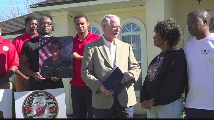 Fallen JFRD fireman honored by Congressman John Ru...
