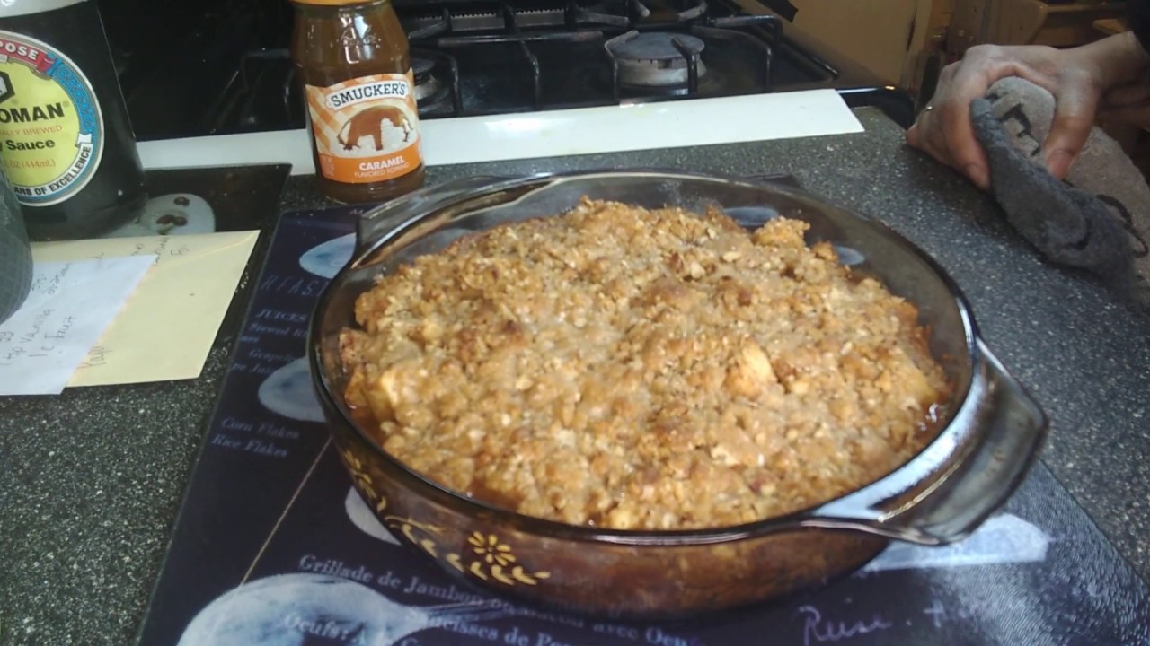 #Apple Crisp#Stay Home and Bake with me! - YouTube