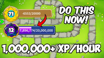 A NEW XP Farming EXPLOIT in BTD6!
