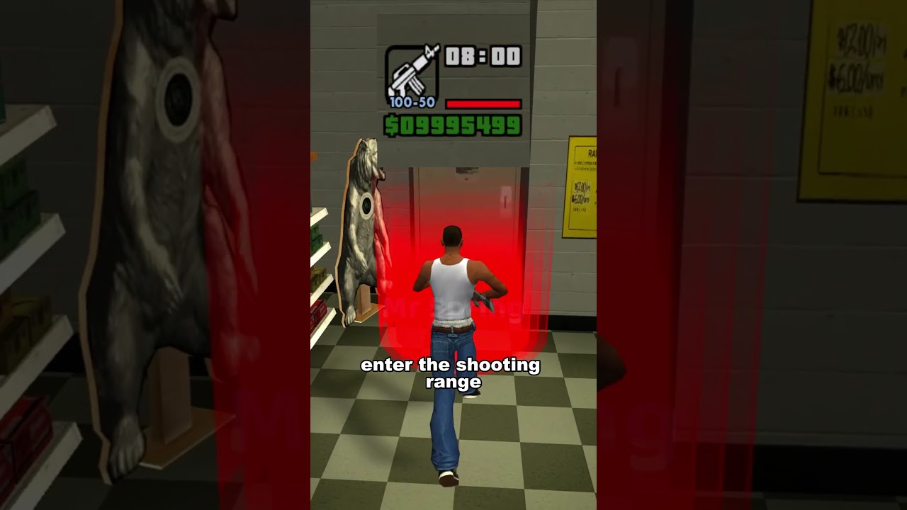 HOW TO MAKE UNLIMITED AMMO IN GTA SAN ANDREAS