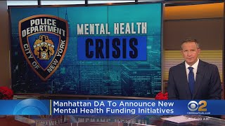 Manhattan DA to announce mental health funding