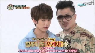 eng 130807 Mbc Every1 Weekly Idol  Bomi Ilhoon Mc Cut