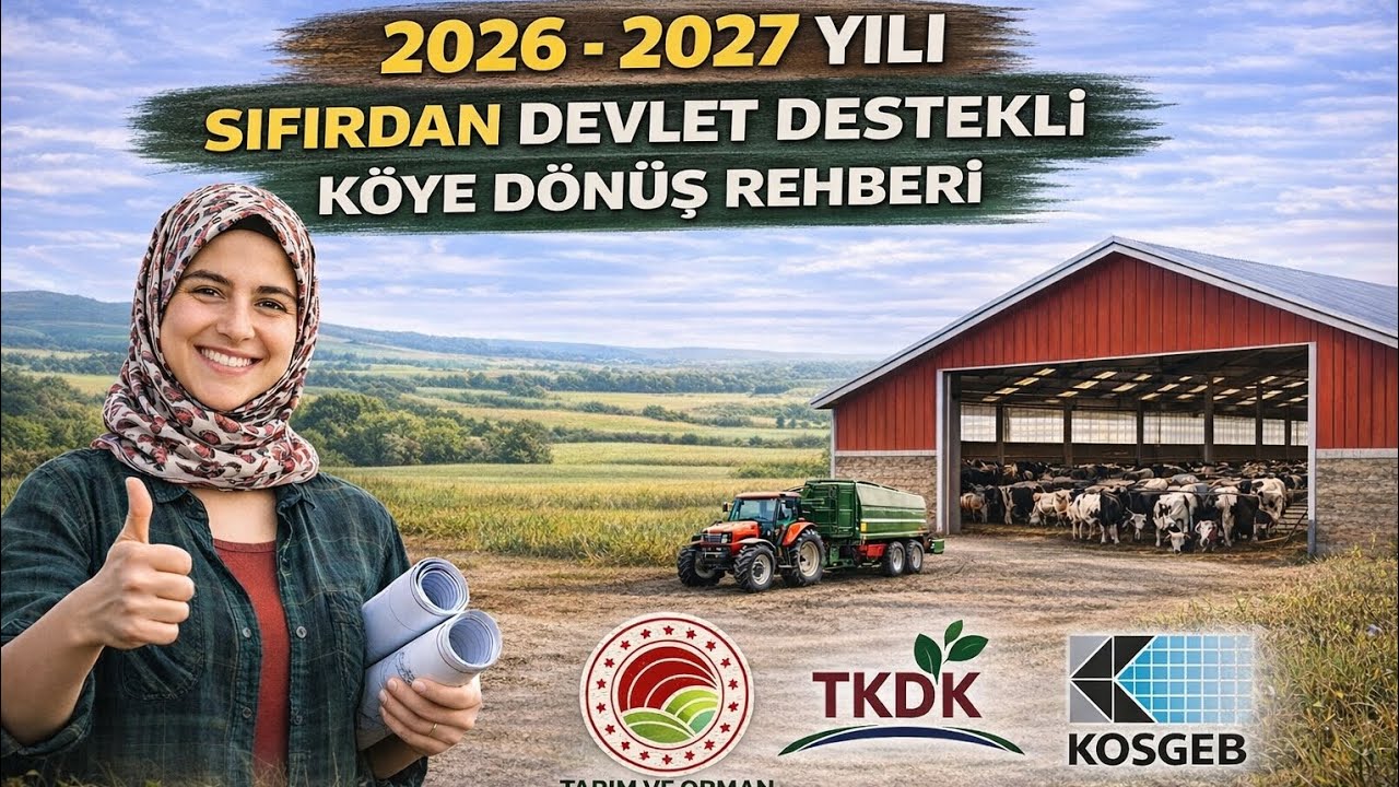  2026-2027 Sıfırdan Devlet Destekli Köye Dönüş Rehberi | Hazine Arazisi, Hayvancılık ve Tüm Süreç