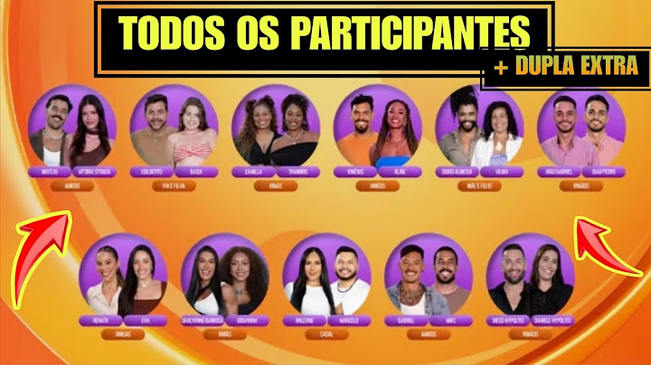 BBB 25: CONHEÇA AGORA TODAS AS DUPLAS DE PARTICIPANTES DO BBB MAIS DUPLA DISPUTA ÚLTIMA VAGA DO BBB
