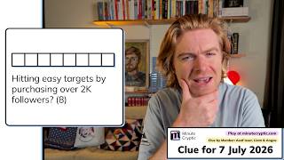 Minute Cryptic 742: Hitting easy targets by purchasing over 2K followers (8)