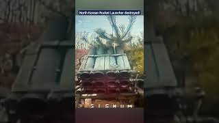 North Korean Rocket Launcher Destroyed By Ukrainian Drone