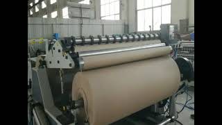 1600B paper cutting machine. #TapeMaking #TapeCutting #AdhesiveTape #TapeSlitting #ProductionLine