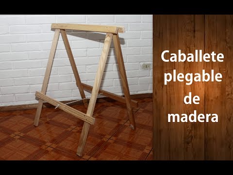 BORRIQUETA CABALLETE STANDAR DE MADERA de SuInPlas