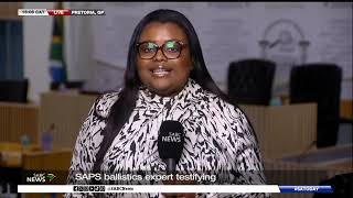 Madlanga Commission | SAPS ballistics expert testifies