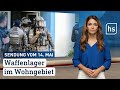 Waffenlager im wohngebiet  hessenschau vom 14052024