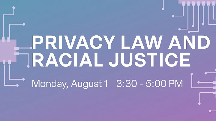 Anita L. Allen: Privacy Law and Racial Justice - T...