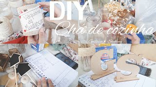 NOSSO CHÁ DE COZINHA  -  PREPARATIVOS DIY | Construindo a Vida