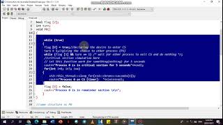 Peterson Solution critical solution