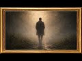 Human Silhouette in the Fog – Atmospheric Oil Painting | 4K Calm Art | 1 Hour