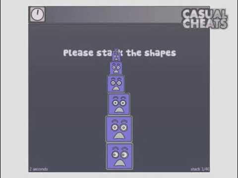 Super Stacker 2 Level 1 in Pitch White - YouTube