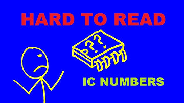 QUICK TIP: Trick to make IC part numbers more visible