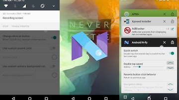 Get Android N Notifications & Recents To Your LP & MM Devices