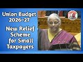 Soochaka News World -@*New relief scheme for small taxpayers@SoochakaNewsWorld 