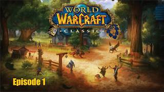 WoW Classic Playthrough Human Paladin - No Commentary - Episode 1 - Elwynn Forest