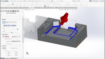 CAMWorks 3 To 5 Axis Conversion Of Toolpath