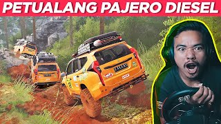 PETUALANGAN PAJERO DIESEL IOX IOF INDONESIA - MUDRUNNER