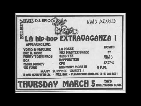Live @ Playground 3/5/92 - Dre B. Gone, Yomo & Maulkie & Mixmaster Spade