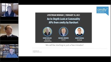 An In-Depth Look at Commodity APIs from cmdty by Barchart