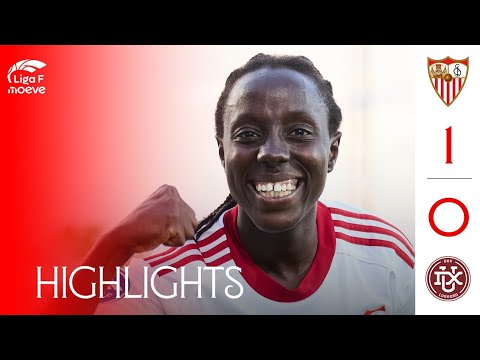 Sevilla FC Femenino - Dux Logroño (1-0) Liga F Moeve | Resumen