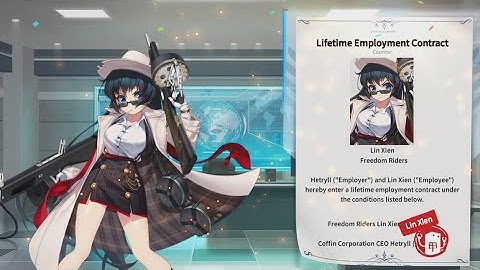 Counter:Side Lin Xien Lifetime Contract