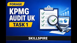 Forage- KPMG Audit UK - Virtual Internship Task 1