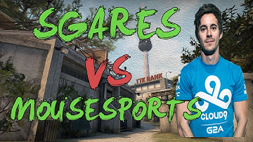 CSGO: POV Cloud9 sgares vs mousesports (24/18) overpass @ ESL One Cologne 2015