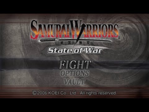Samurai Warriors: State of War — [ PSP ] — Gameplay