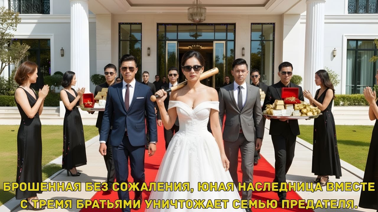 Брошенная без сожаления, юная наследница вместе с тремя братьями уничтожает семью предателя