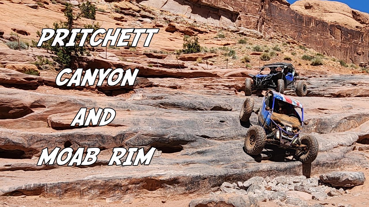 Moab 2024- Down Pritchett Canyon and Up Moab Rim