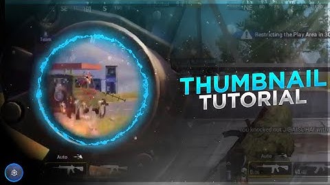 HOW TO MAKE A DOPE THUMBNAIL IN ANDROID PS TOUCH || DYNAMO GAMING || ELECTRIC EFFECT || CREATOR BOY