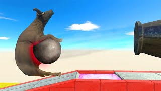 Climb Uphill on Giant Cannon Path - Animal Revolt Battle Simulator by Simulator60 26,005 views 3 weeks ago 8 minutes, 20 seconds
