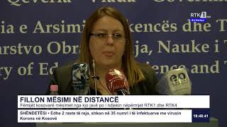 Fëmijët kosovarë mësimet nga kjo javë po i ndjekin nëpërmjet RTK1 dhe RTK4