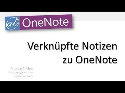 OneNote - Verknüpfte Notizen auf OneNote