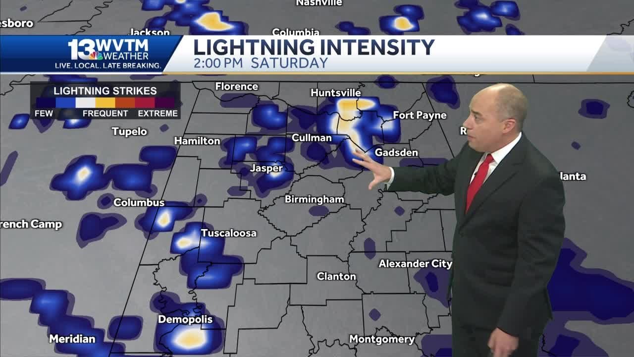 Daily heavy thunderstorms with heavy rain and frequent lightning remain ...