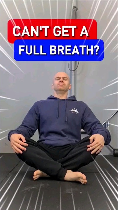 Can't get a full breath? 🫁