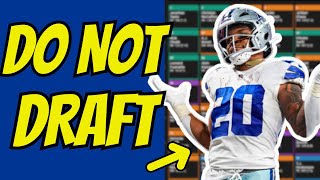 6 RBs You MUST AVOID in 2023 Fantasy Football